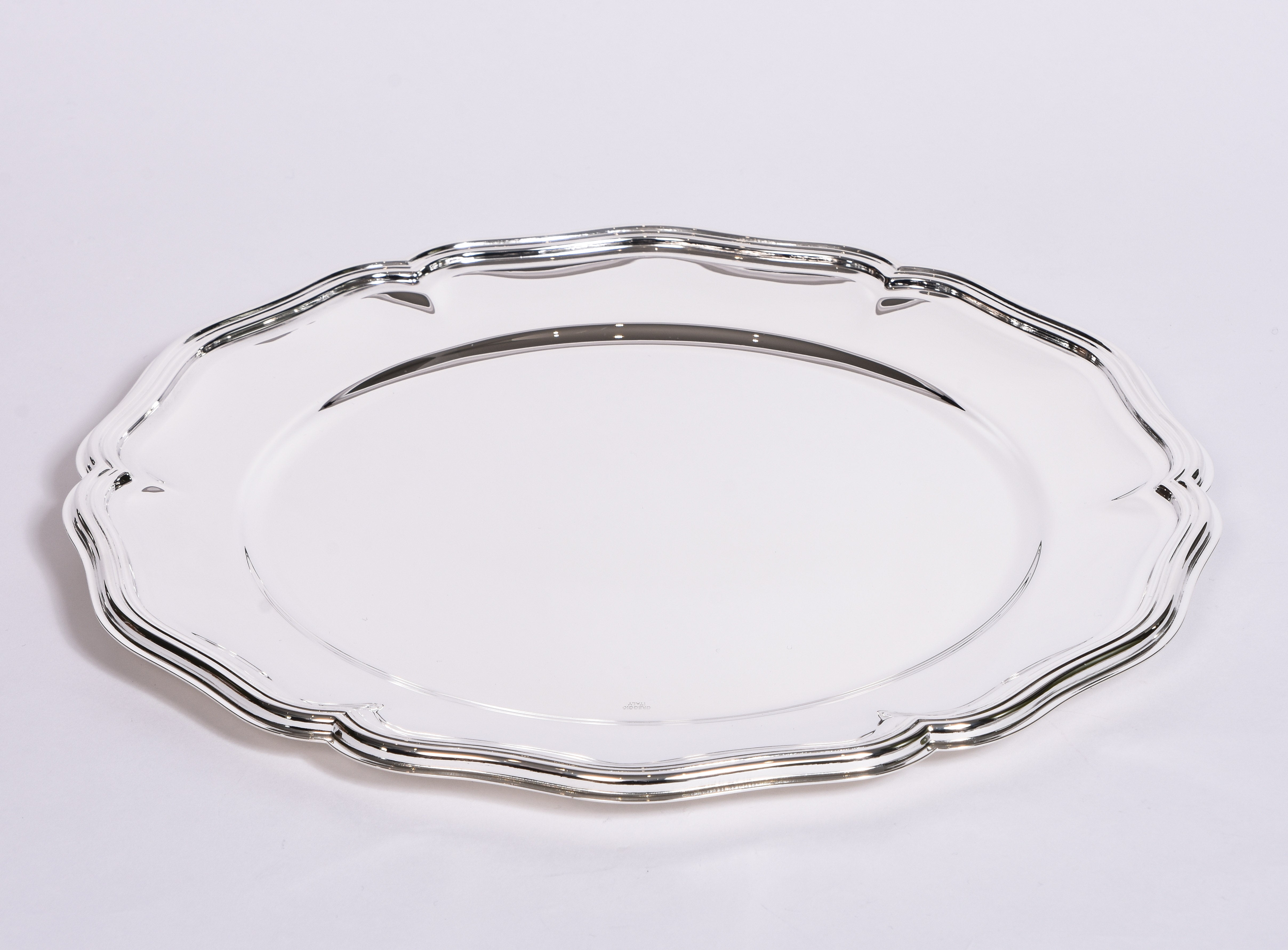 Silver Chargers - Set of 2