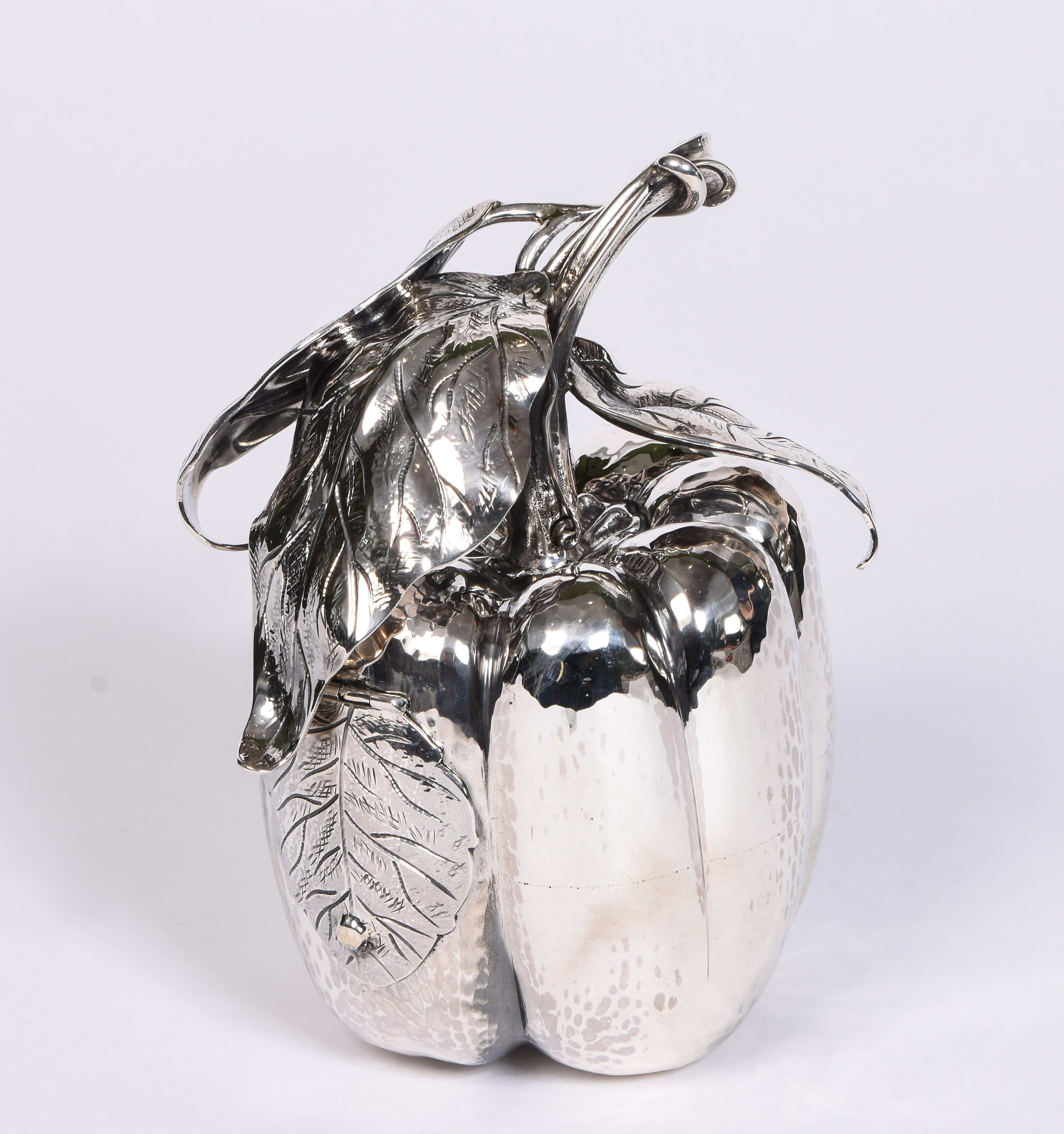 Solid Silver Pepper Pepper Mill