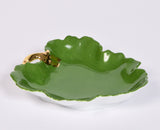 Hand Painted Leaf Dish