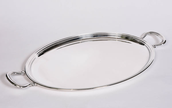 Silver Oval Tray