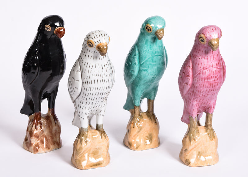Porcelain Parrots
