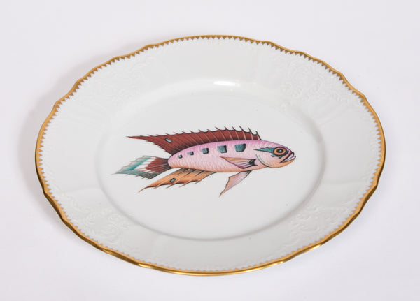 Anna Weatherley Set of 6 Fish Plates