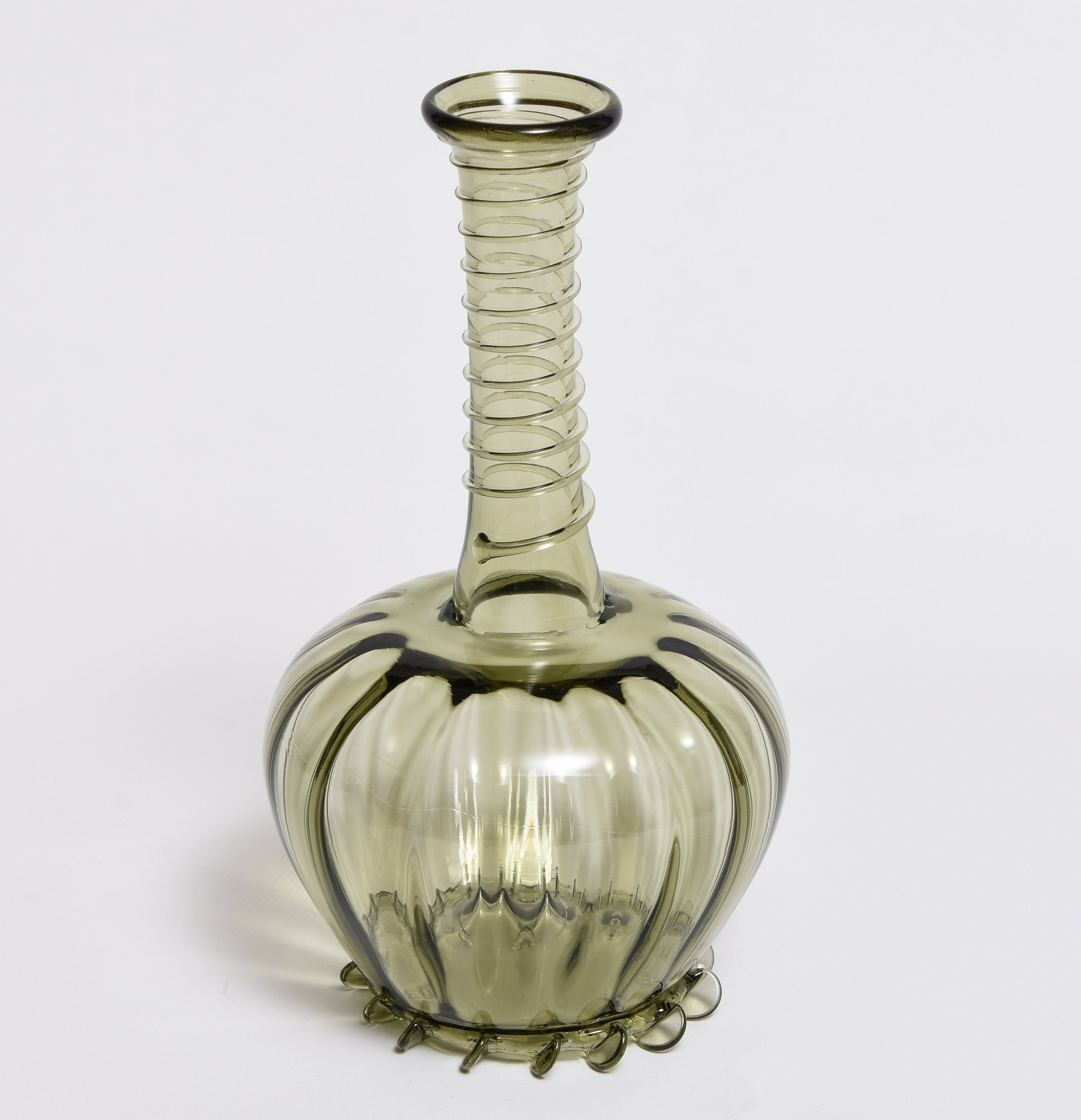 Lined Stem Vase
